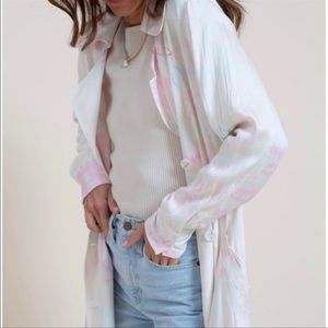 Something Navy Duster XXS New w/out tags - never worn